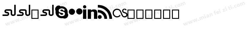 SS SOCIAL字体转换